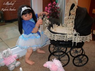 ♥lilliesleaf Babies♥♥ooak Reborn Eskimo Baby Toddler Doll♥♥adrie Stoete♥