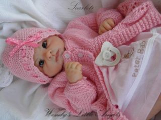 Beautiful Lifelike Reborn Baby Girl Doll Created by Wendy's Little Angels