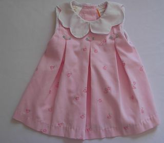 Beautiful Pink Dress 12 MO Baby Girl or Reborn Doll Little Bitty