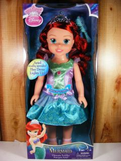 Ariel 20" My 1st Disney Princess Doll Talking Light Up