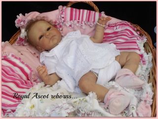 ♥ Seraphina Elisa Marx 6lb Reborn Baby Girl Doll Slumberland Hair ♥