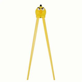 Yellow Angry Birds Chopstick Helpers Child Training Chinese Learning Novelty New
