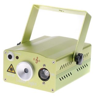 Mini Multicolor Moving Party Stage LED Laser Light Projector Green AC 100 240V