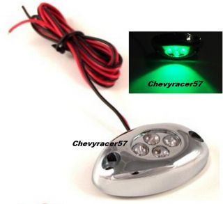 Motorcycle Green LED Lights