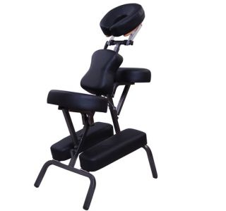 3" Padding Portable Massage Chair Beauty Tattoo Facial Spa Health Black Free Bag