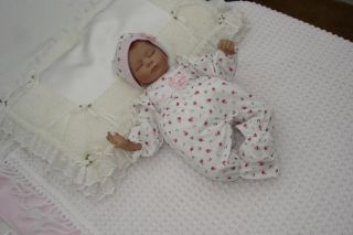 Dolls Sleepsuit and Hat 15 17" Fits Reborn Ashton Drake Baby Annabell New