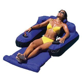 Floating Lounge Chair Swim Swimming Pool Float New