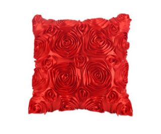 3D Rose Floral Decor Cushion Pillow Covers Cases Sham Throw Bed Sofa Couch Chair