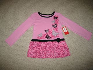 New "Butterfly Safari" Legging Pants Girls 3T Fall Winter Clothes Toddler Outfit