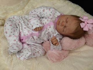 Reborn Baby OOAK Elisa Marx Ivy Newborn Infant Girl Doll