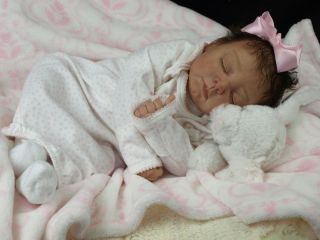 Reborn Baby OOAK Aleina Peterson Jaden Newborn Infant Girl Doll