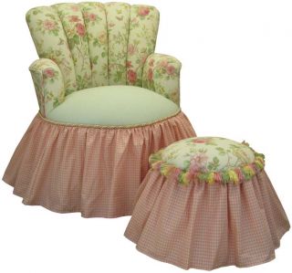 Angel Song English Bouquet Child Princess Chair