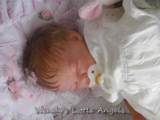 Beautiful Lifelike Reborn Baby Doll Created by Wendy's Little Angels