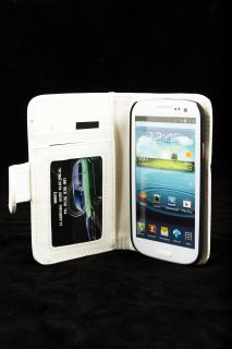 New Samsung Galaxy S3 i9300 Case Wallet Credit ID Card Flip Leather Pouch Cover