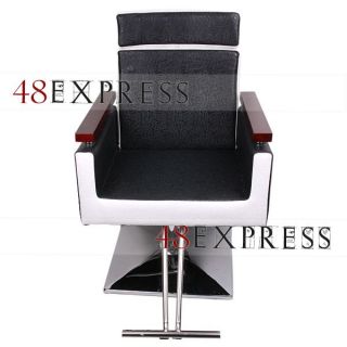 Stylish Comfy Reclining Hydraulic Barber Salon Chair Hairdressing Furniture