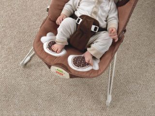 Infant Baby Newborn Cute Monkey Vibrating Bouncer Seat Chair w Lights Sounds