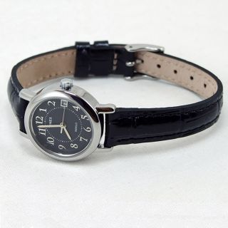 Fashion Indiglo Date Women Ladies Timex T2N335 Leather Alloy Quartz Wrist Watch