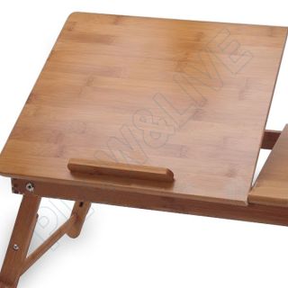 Wooden Portable Laptop Notebook Computer Desk Table Bed Stand Work Lap Top Tray