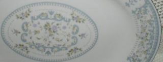 Trisa Floral Collection Diana 1673 Oval Platter 13"