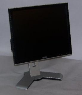 Dell UltraSharp 1708FPF 17" LCD Computer Monitor 90° Rotating Stand