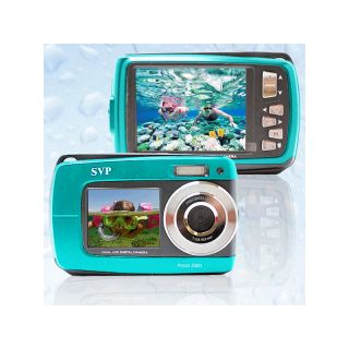 SVP Underwater 18MP Digital Camera Camcorder Dual LCDs Screens Waterproof
