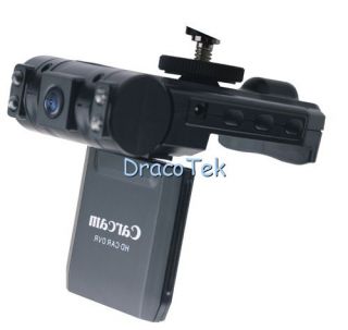 2 Camera Wide Angle Car HD DVR Digital Video Recorder