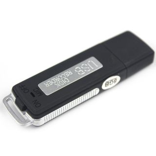 Spy 8GB USB Pen Disk Flash Drive Digital Audio Voice Recorder 70 Hours Recording
