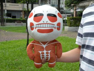 Attack on Titan Shingeki No Kyojin 12“ Colossal Titan Plush Soft Toy Doll No 1