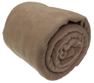 Luxury Warm Soft Large Fleece Sofa Bed Blanket Throw 10 Colours 3 Size Available