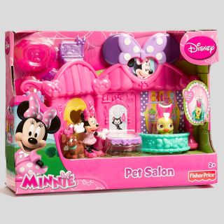 Fisher Price Minnie Pet Salon Play Set Minnie Mouse Playset New