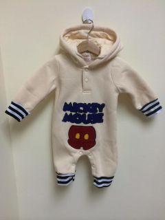 Mickey Minnie Suit Baby Clothes Suit Boy Girl 4 Winter Warm Quality 0 18