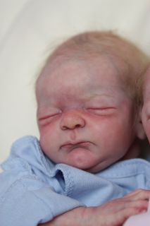 Preemie Reborn Baby Boy Doll Bean New Michael by Laura Lee Eagles
