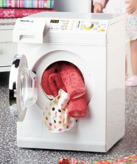 Girl Baby Doll Real Working Toy Washer Washing Machine Pretend Play