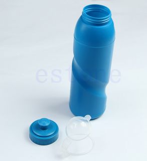 New Outdoor Sports Cycling Camping Bicycle Bike 700ml Sports Water Bottle Blue