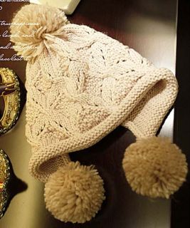 Women Warm Winter Protect Ear Baggy Ski Beanie Knit Crochet Ball Wool Hat Cap