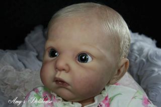 Amy's Dollhouse Lifelike Reborn Baby A Stoete"Lola" MRMH GHSP A C Torso Plate