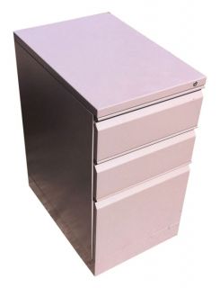 3 Drawer Heavy Duty Filing Cabinet for Office Cubicles Stations 28"H x 15"W