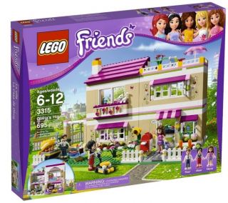 Lego Friends Olivia's House 3315 New SEALED 695 Pcs Hard to Find