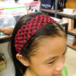 16 Colors Choice Baby Girl Kid Head Hair Band 4cm Knit Crochet Stretch Lot A1506