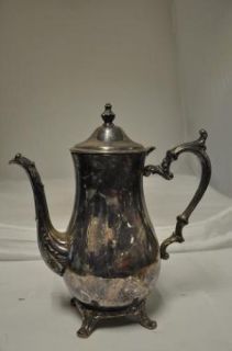 Wm Rogers Company Silver Plated Tea Pot Style 800