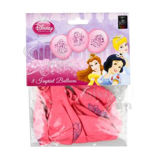Authentic Disney Princess Cinderella Belle Birthday Party Supplies 8x Balloon
