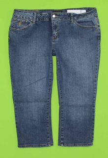 Rocawear Sz 15 Stretch Womens Juniors Blue Jeans Denim Pants HH9