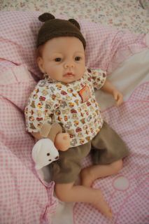 Adorable Lifelike Reborn Baby Doll Tommy 20"Can Breath