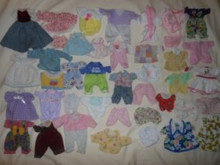 Lot of 8 10 inch Baby Doll Clothes Boy Girl