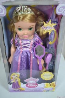 Tangled Rapunzel Toddler Doll My First Disney Princess Tiara Brush Mirror New