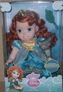 New My First Disney Princess Deluxe Baby Merida Doll Brave Movie