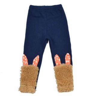 Girls Winter Warm Thick Leggings Pants Fleece Lined Kids Trousers 2 7Y Xmas Gift