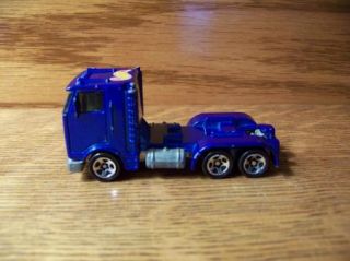 Hot Wheels Semi Truck Tractor Rig Die Cast Toy Lot 1986 Vintage Collectable Race
