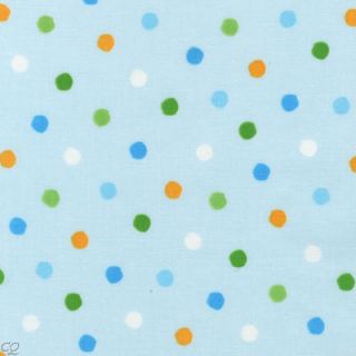 Celebrate Dr Seuss 2 Baby Seuss Polka Dots Zoo Spots Pastel Blue Robert Kaufman