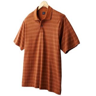 NWT Arrow USA 1851 Striped Soft Silky Premium Cotton Polo Casual Mens Shirt